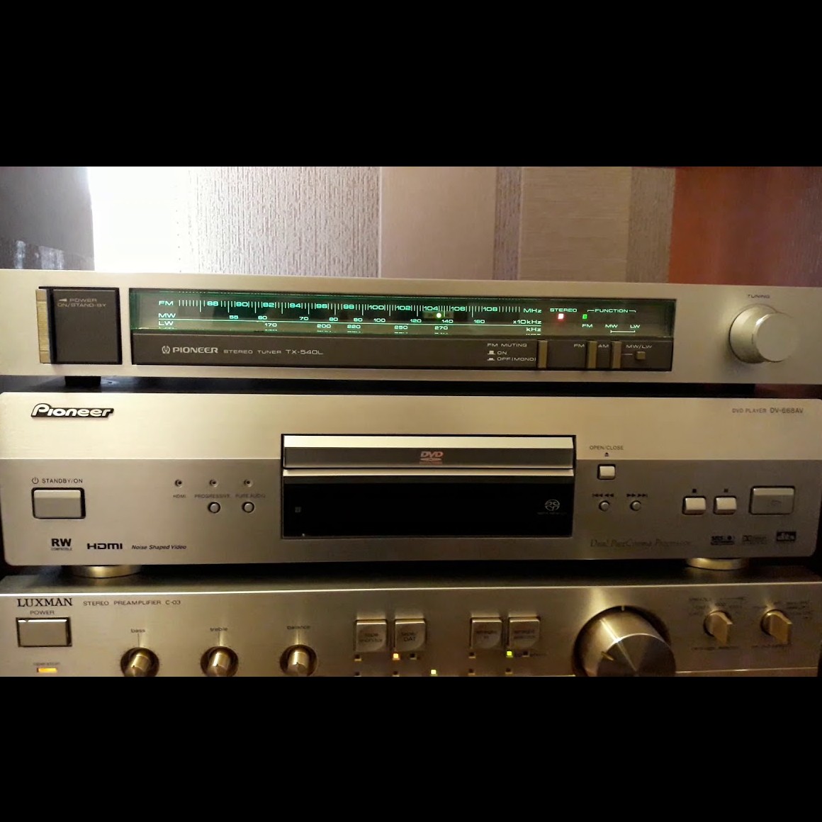 Тюнер Pioneer TX-540L плохо...