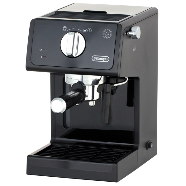Из кофемашины DeLonghi ECP...