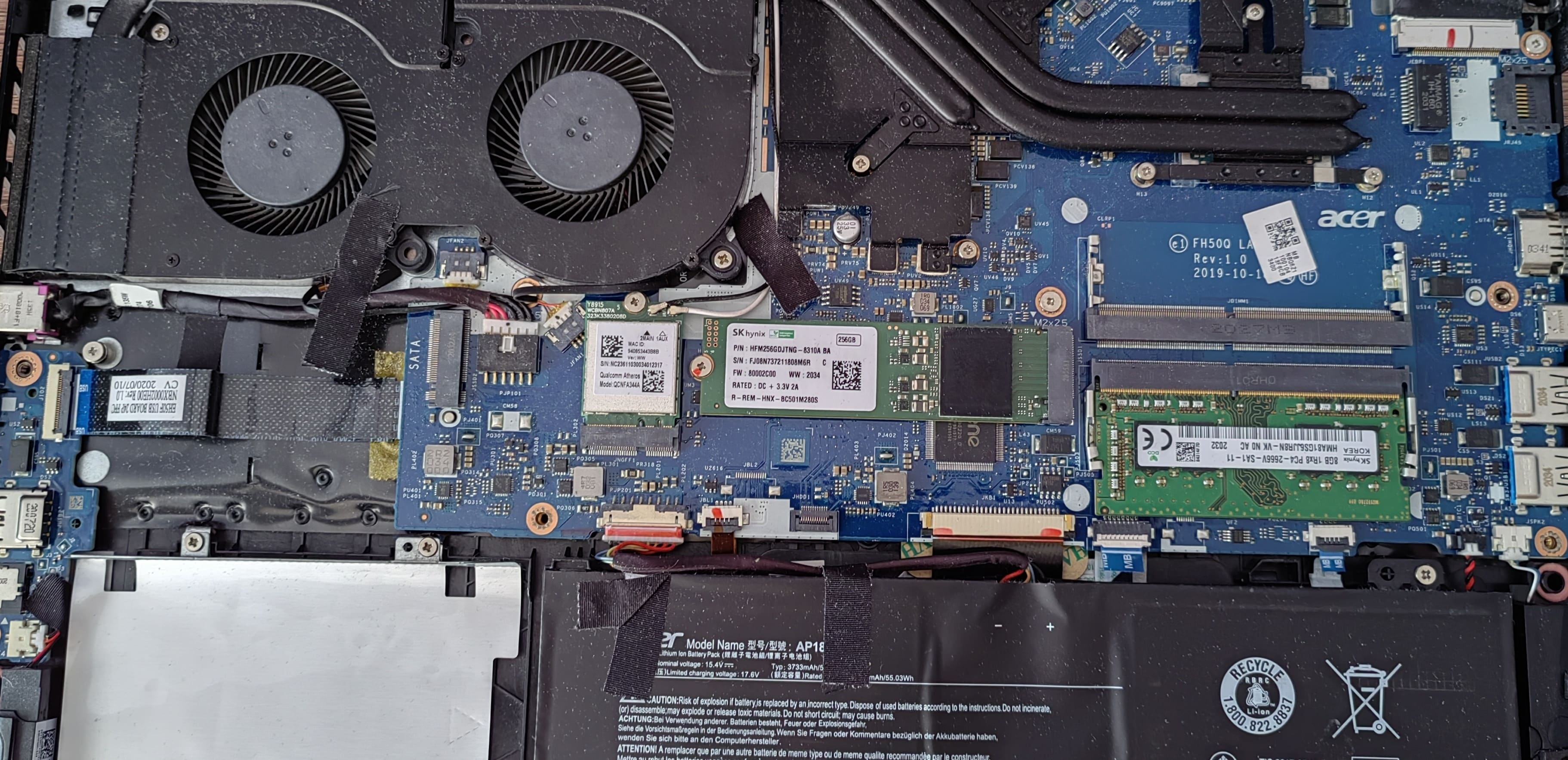 Замена ssd на ноутбуке
