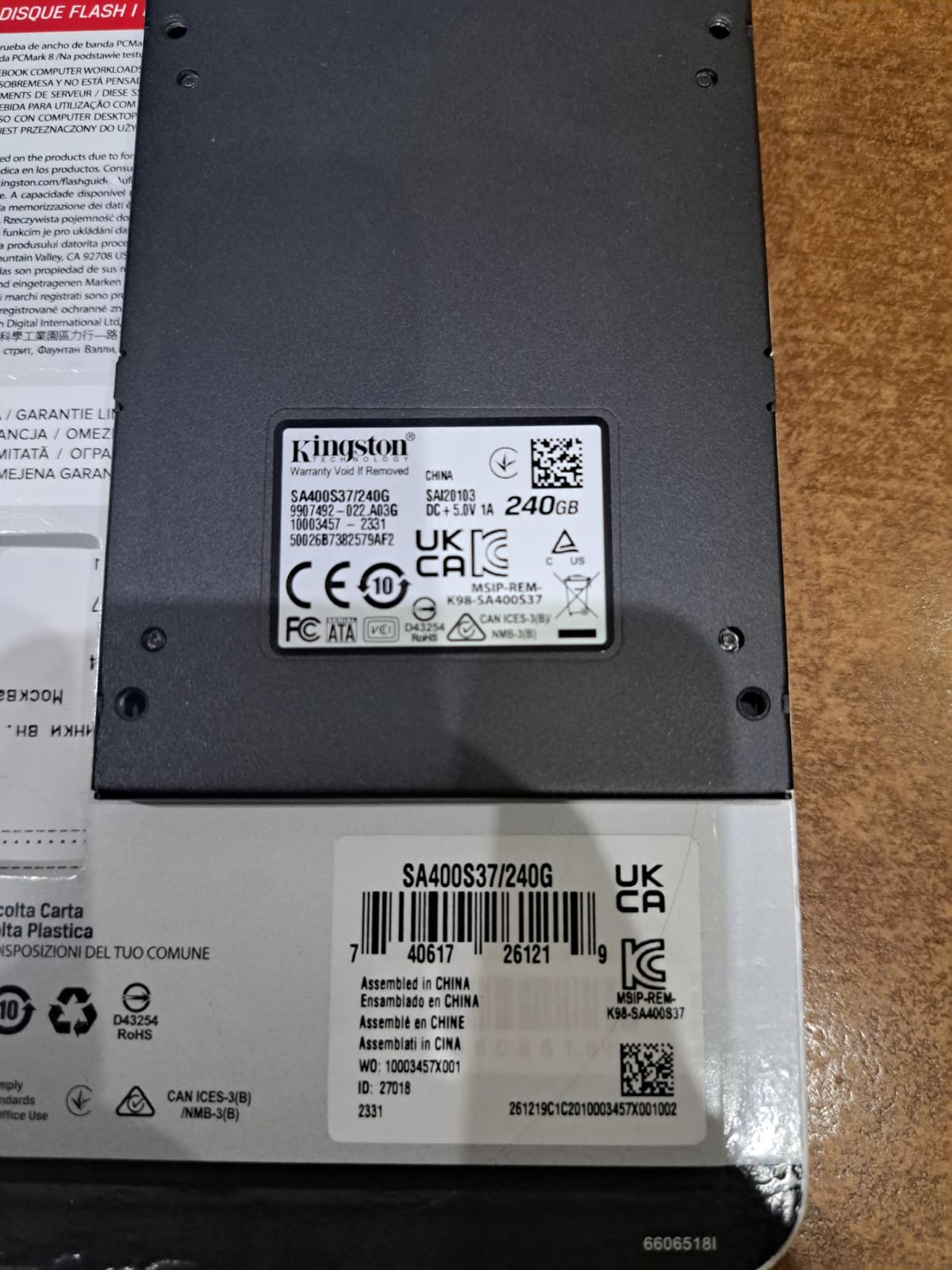 Проблема с ssd диском