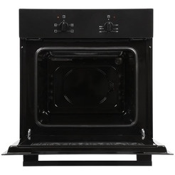 В газовой духовке...