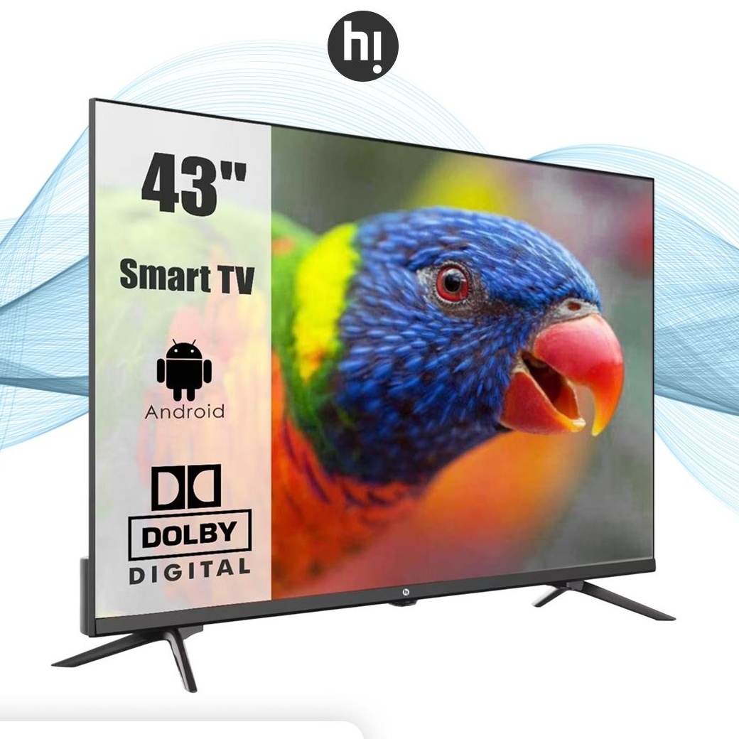 Телевизор горит синим...