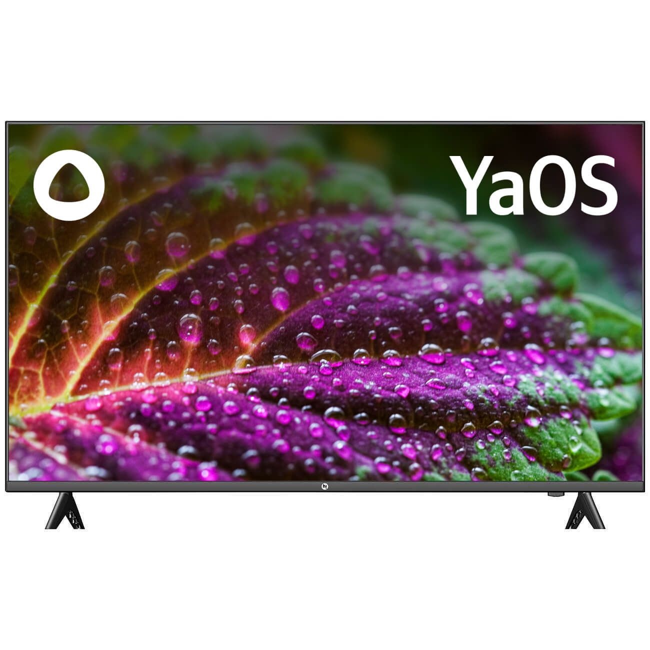 Телевизор висит на...