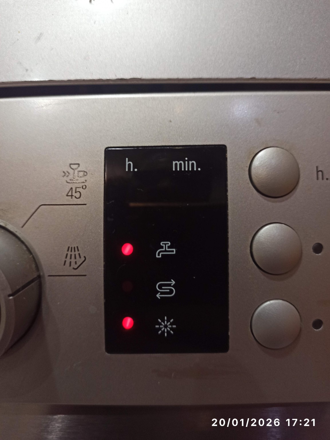 Мигает индикатор на...