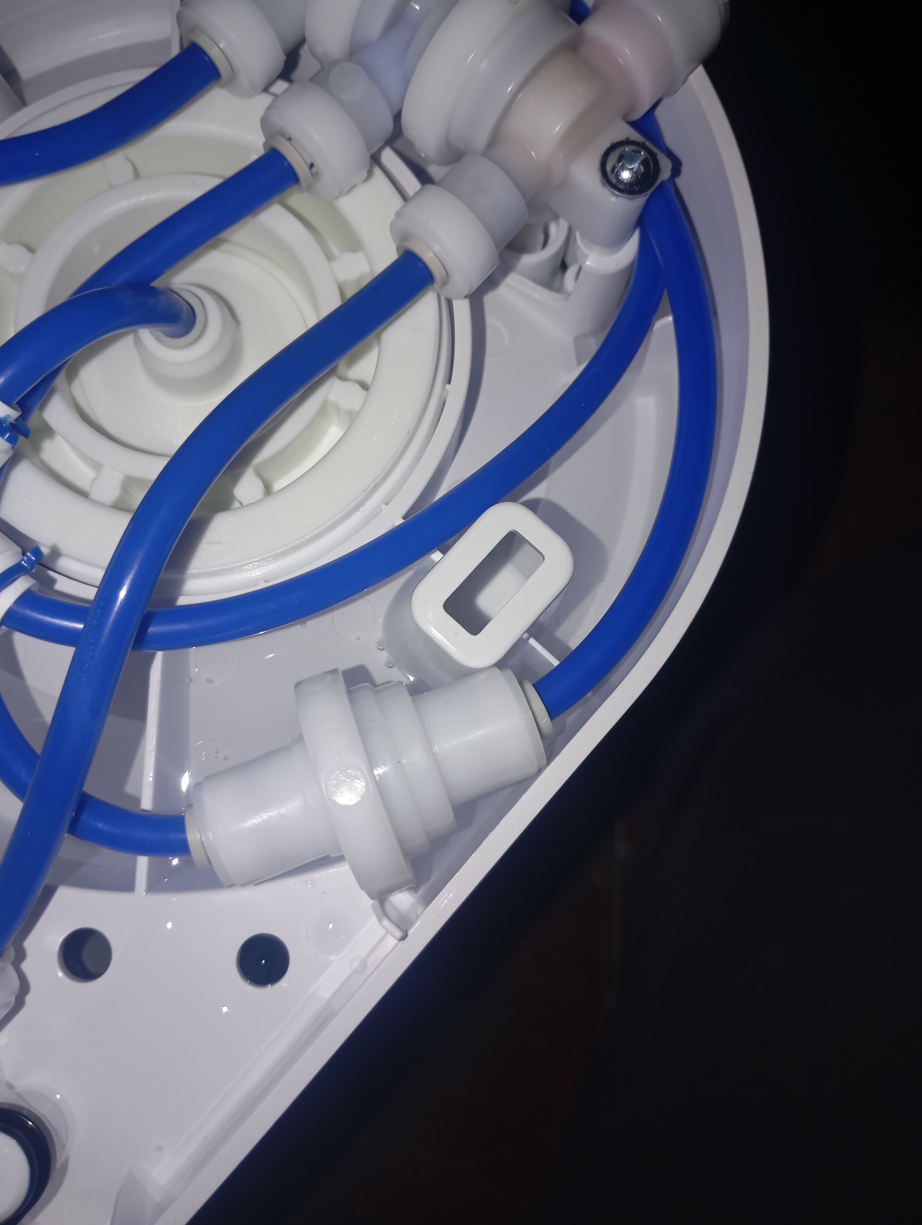 Протекает фильтр для...