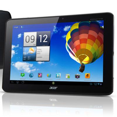 Не загружается acer iconia...