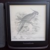 На электронной книге. 