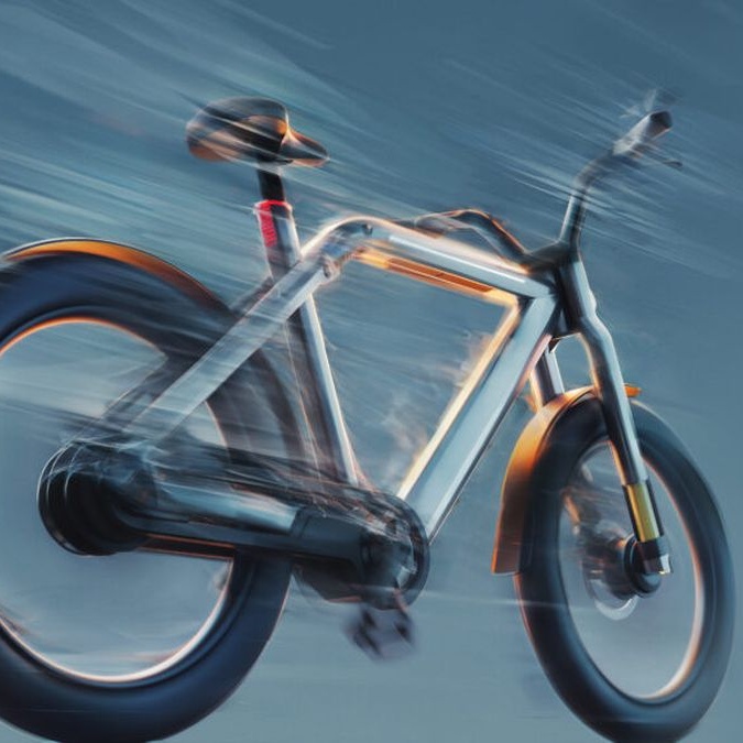 Голландская VanMoof...