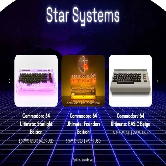 Заокеанская Commodore...