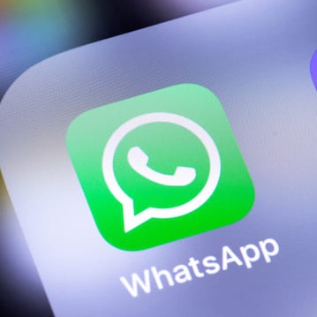 В мессенджере WhatsApp...