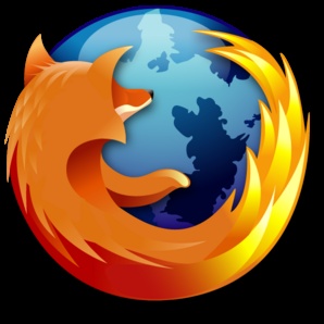 В веб-браузере Firefox...
