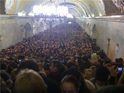 Московское метро...