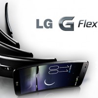 Изогнутый смартфон LG G...