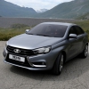 Седан LADA Vesta?? выехал с...