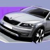 Новый универсал Skoda...