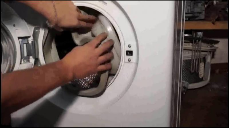 Как заменить манжету в стиральной машине?