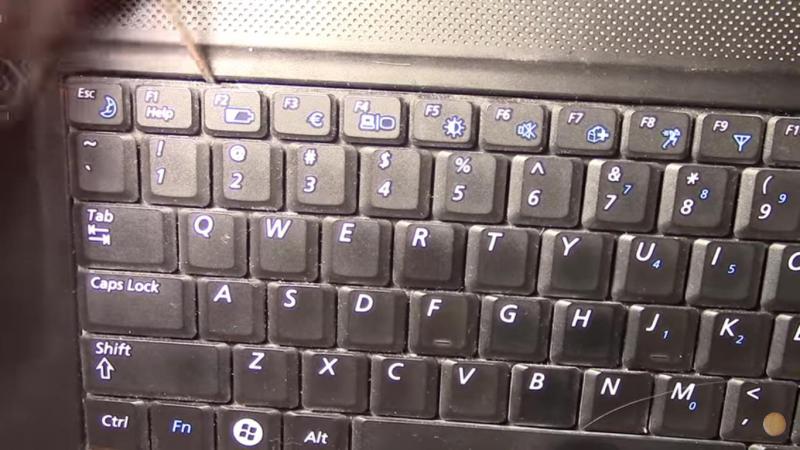 Замена клавиатуры ноутбука Samsung