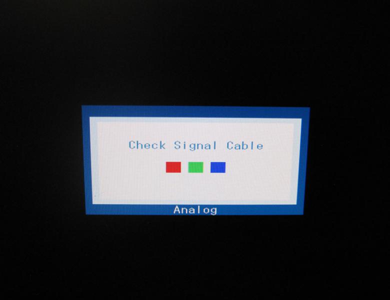 Компьютер включается но нет изображения на мониторе нет сигнала на мониторе