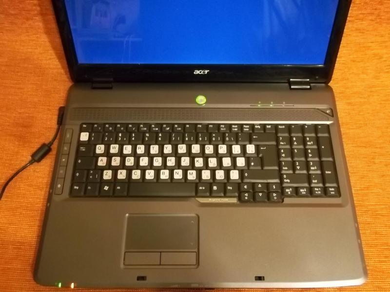 Acer 7620g не включается