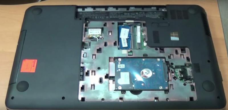 Как разобрать ноутбук hp pavilion 17 Как поменять клавиутуру на ноутбуке HP 17-e060sr